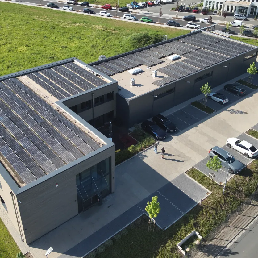 partimus Rechenzentrum in Limburg von oben